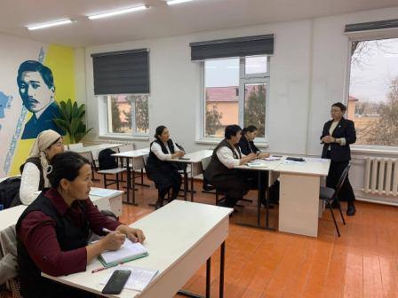 “SMART: Уақыты шектеулі, өлшенетін нәтижеген жету құралы” тақырыбында шебер-сынып өткізілді